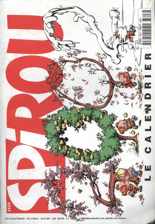 Livrenpoche : Spirou n°3323 : Le calendrier - Collectif - Livre