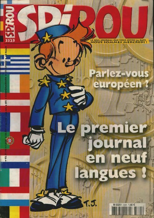 Livrenpoche : Spirou n°3325 : Parlez-vous européen ? - Collectif - Livre