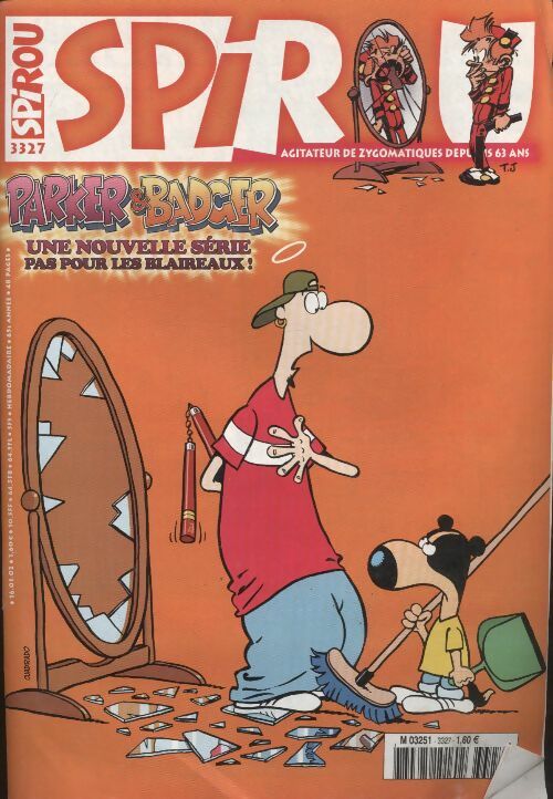 Livrenpoche : Spirou n°3327 : Parker & Badger - Collectif - Livre