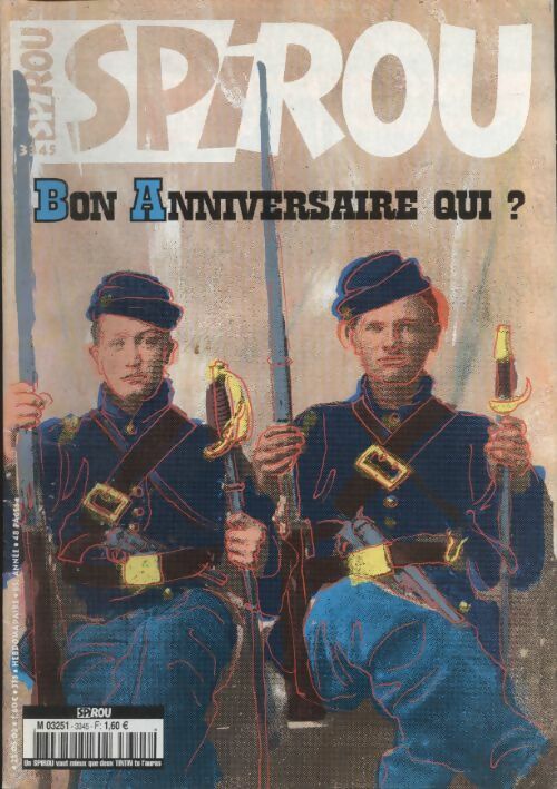 Livrenpoche : Spirou n°3345 : Bon anniversaire qui ? - Collectif - Livre
