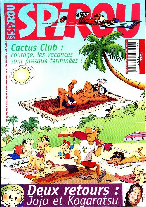 Spirou n°3359 : Cactus club - Collectif -  Spirou - Livre