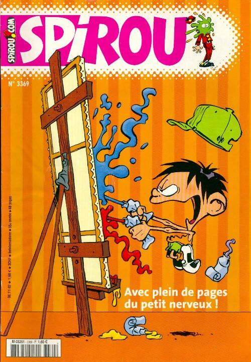 Livrenpoche : Spirou n°3369 : Avec plein de pages du petit nerveux - Collectif - Livre