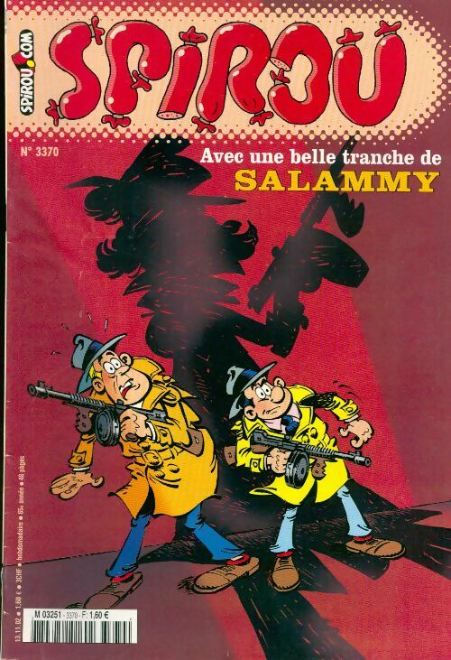 Livrenpoche : Spirou n°3370 : Une belle tranche de Salammy - Collectif - Livre