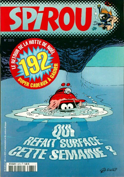 Livrenpoche : Spirou n°3375 : Qui refait surface cette semaine ? - Collectif - Livre