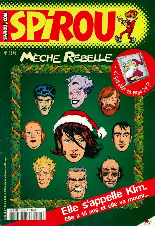Livrenpoche : Spirou n°3376 : Mèche rebelle - Collectif - Livre