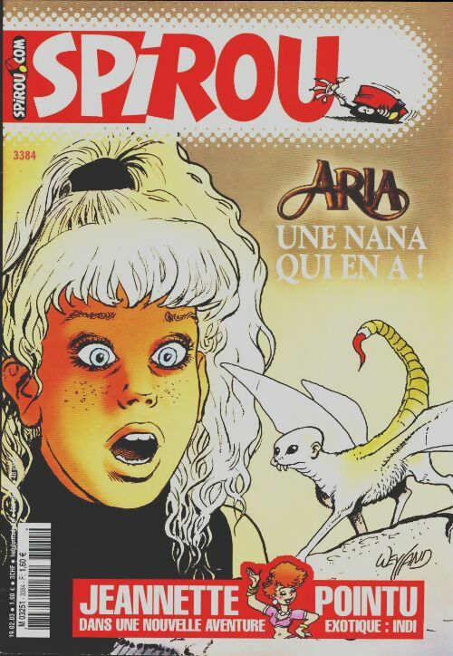 Livrenpoche : Spirou n°3384 : Aria, une nana qui en a ! - Collectif - Livre