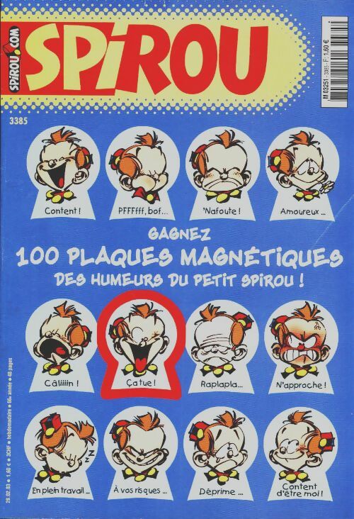 Livrenpoche : Spirou n°3385 - Collectif - Livre