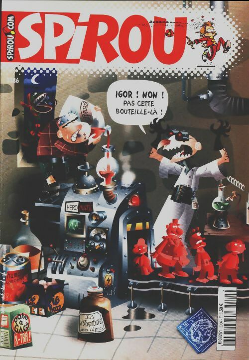Livrenpoche : Spirou n°3386 - Collectif - Livre