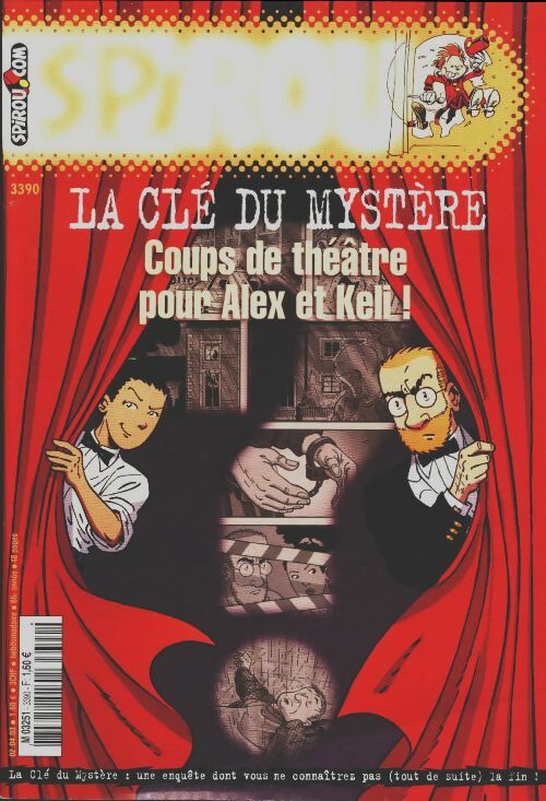 Livrenpoche : Spirou n°3390 : La clé du mystère - Collectif - Livre