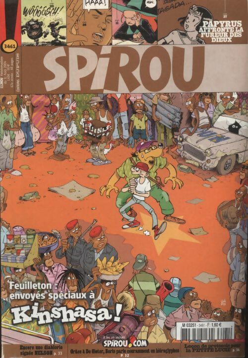 Livrenpoche : Spirou n°3461 - Collectif - Livre