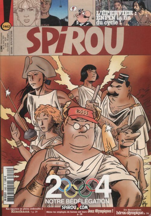 Livrenpoche : Spirou n°3462 : 2004 notre bédélégation - Collectif - Livre