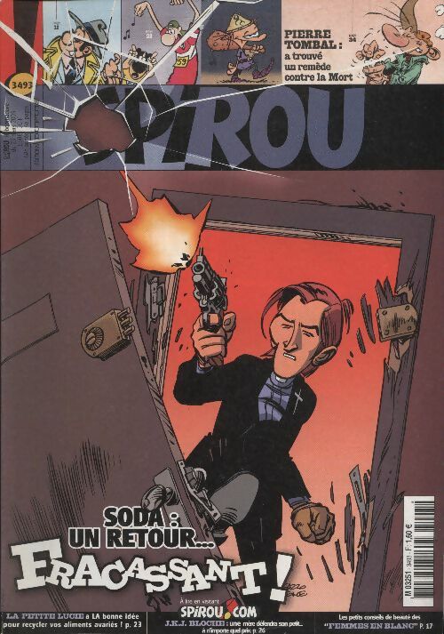 Livrenpoche : Spirou n°3493 : Soda : un retour fracassant ! - Collectif - Livre