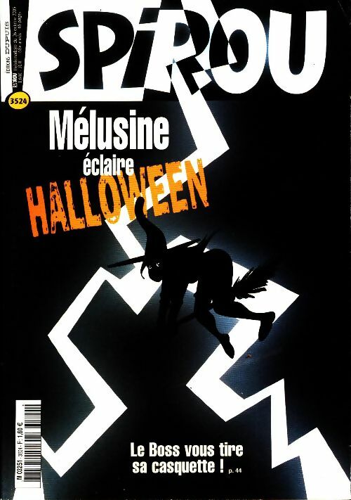 Livrenpoche : Spirou n°3524 : Mélusine éclaire Halloween - Collectif - Livre