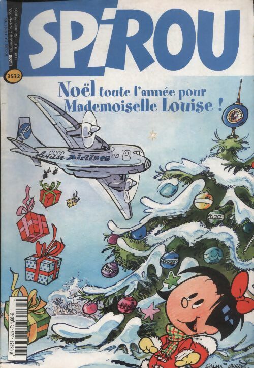 Livrenpoche : Spirou n°3532 : Noël toute l'année pour mademoiselle Louise ! - Collectif - Livre