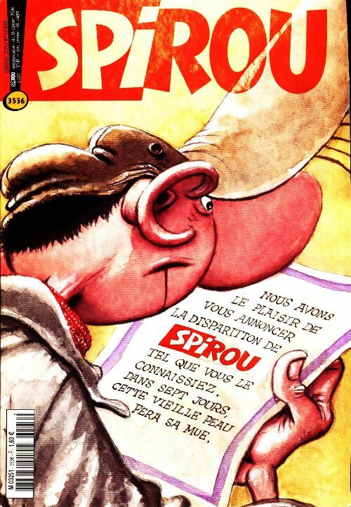 Livrenpoche : Spirou n°3536 : Disparition - Collectif - Livre