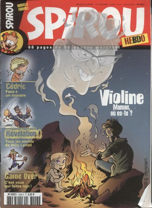 Livrenpoche : Spirou n°3553 : Violone, maman où es tu ? - Collectif - Livre