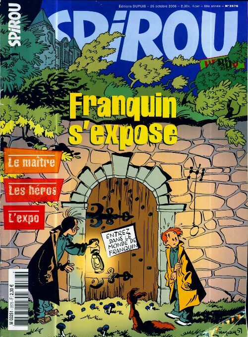 Livrenpoche : Spirou n°3576 : Franquin s'expose - Collectif - Livre