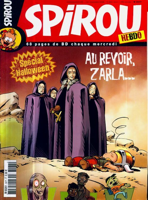 Livrenpoche : Spirou n°3577 : Au revoir Zarla... - Collectif - Livre