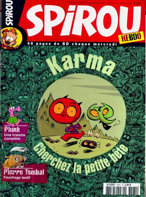 Livrenpoche : Spirou n°3581 : Karma - Collectif - Livre