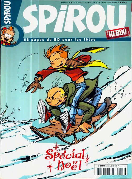 Livrenpoche : Spirou n°3585 : Spécial Noël - Collectif - Livre