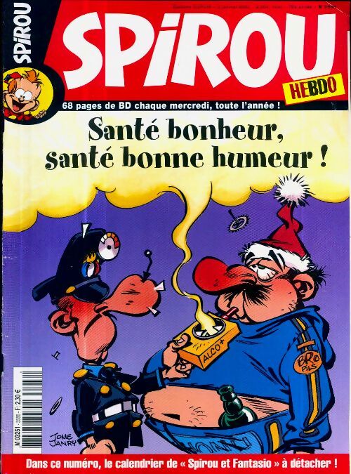 Livrenpoche : Spirou n°3586 : Santé bonheur, santé bonne humeur ! - Collectif - Livre