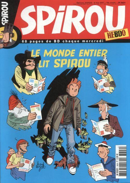 Livrenpoche : Spirou n°3604 : Le monde entier lit Spirou - Collectif - Livre