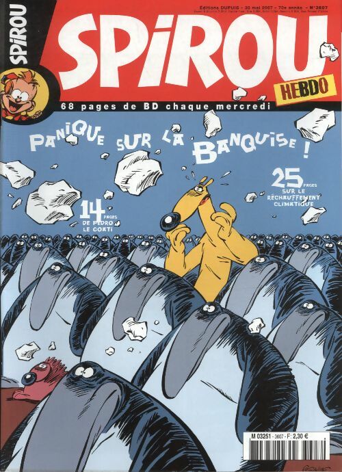 Livrenpoche : Spirou n°3607 : Panique sur la banquise - Collectif - Livre