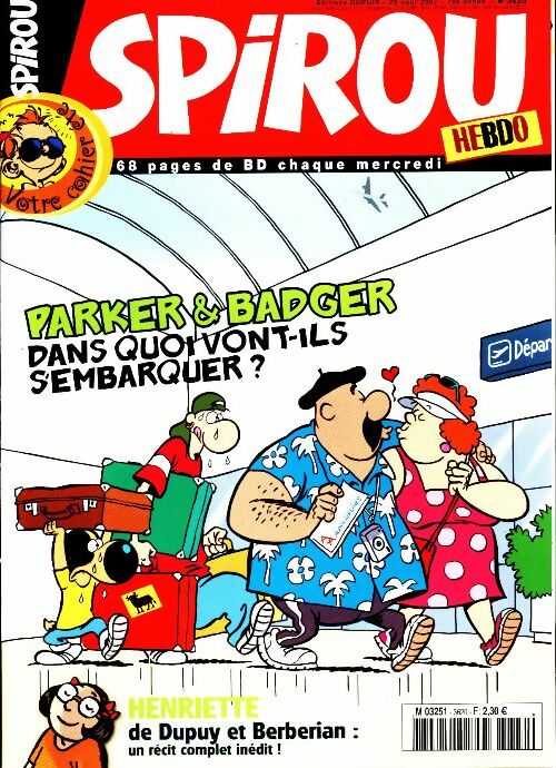 Spirou n°3620 : Parker & Badger - Collectif -  Spirou - Livre