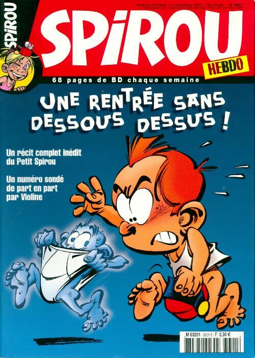 Livrenpoche : Spirou n°3621 : Une rentrée sans dessous dessus ! - Collectif - Livre