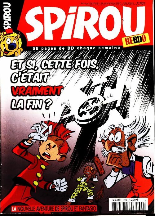 Livrenpoche : Spirou n°3624 : Et si, cette fois, c'était vraiment la fin ? - Collectif - Livre