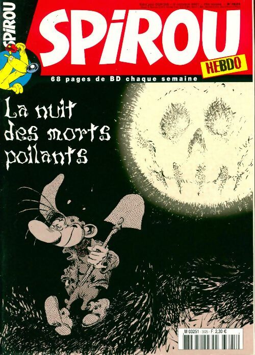 Livrenpoche : Spirou n°3625 : La nuit des morts poilants - Collectif - Livre