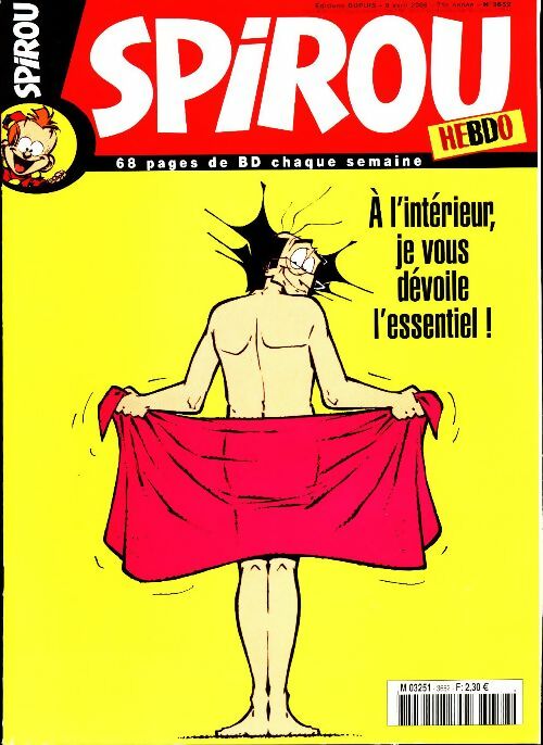 Livrenpoche : Spirou n°3652 : A l'intérieur, je vous dévoile l'essentiel ! - Collectif - Livre