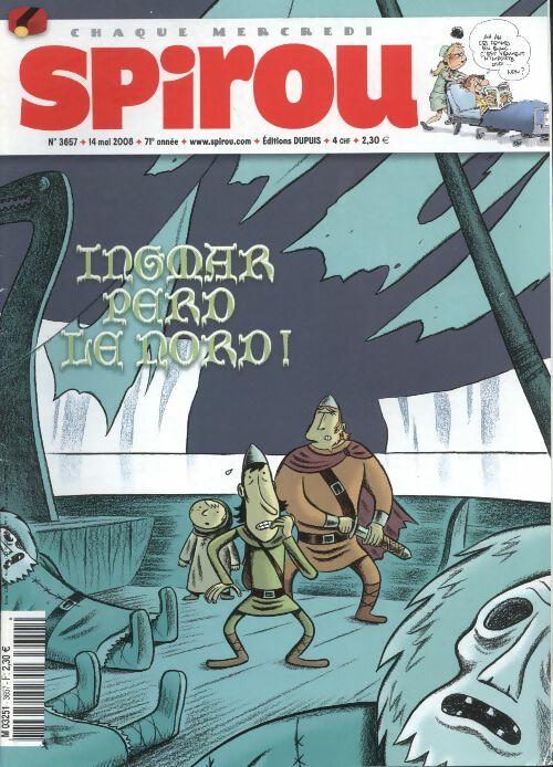 Livrenpoche : Spirou n°3657 :  - Collectif - Livre