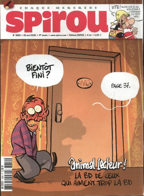 Livrenpoche : Spirou n°3659 - Collectif - Livre