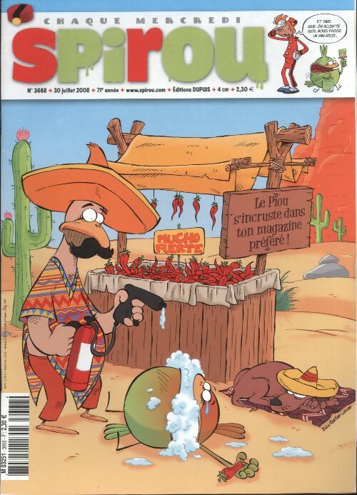 Livrenpoche : Spirou n°3668 :  - Collectif - Livre