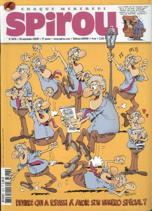 Livrenpoche : Spirou n°3676 - Collectif - Livre