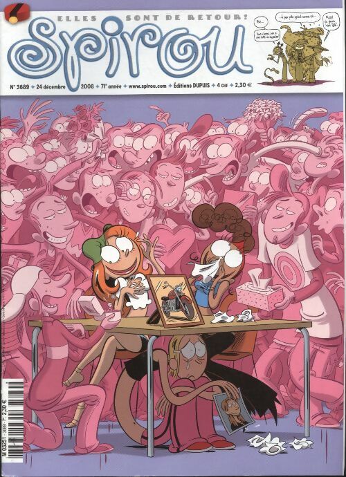Livrenpoche : Spirou n°3689 :  - Collectif - Livre