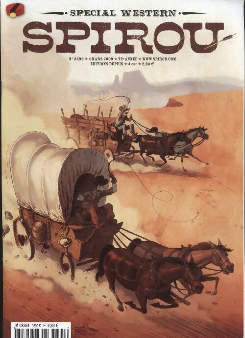 Livrenpoche : Spirou n°3699 : Spécial western - Collectif - Livre