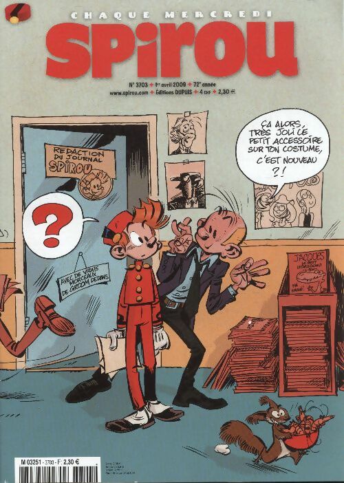 Livrenpoche : Spirou n°3703 - Collectif - Livre