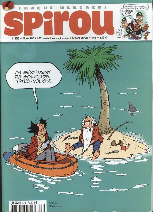 Livrenpoche : Spirou n°3715 :  - Collectif - Livre