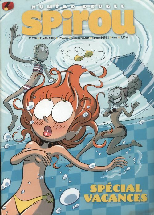 Livrenpoche : Spirou n°3716 : Spécial vacances - Collectif - Livre