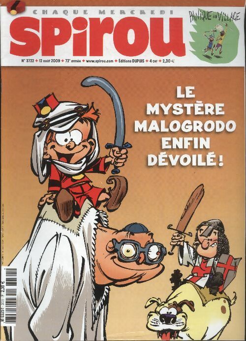 Livrenpoche : Spirou n°3722 : Le mystère de Malogrodo enfin dévoilé ! - Collectif - Livre