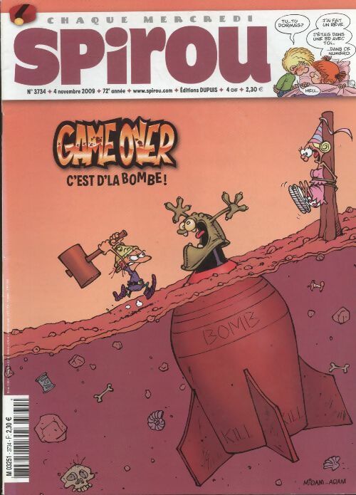Livrenpoche : Spirou n°3734 :  - Collectif - Livre