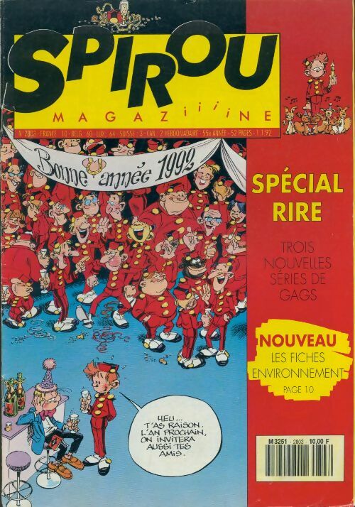 Livrenpoche : Spirou n°2803 : Spécial Rire - Collectif - Livre
