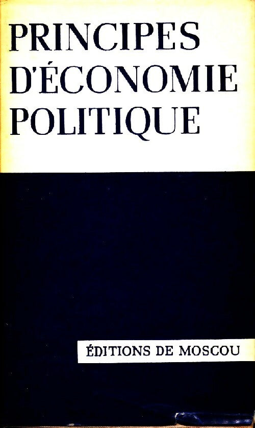 Livrenpoche : Principes d'économie politique - P. Nikitine - Livre