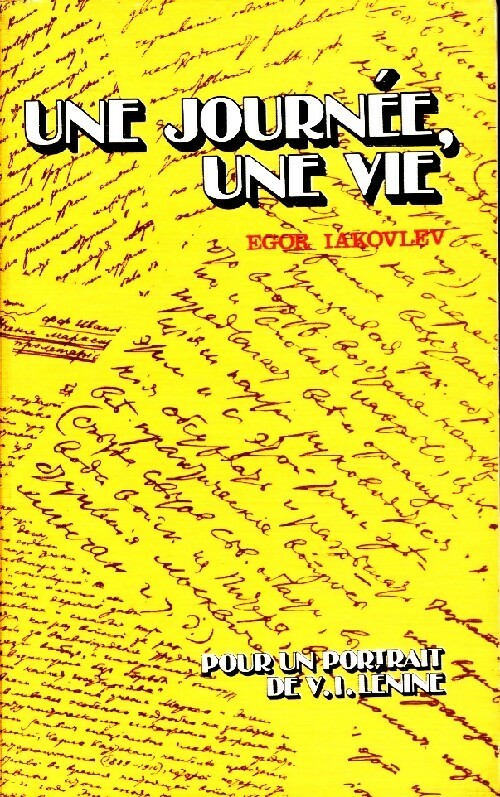 Livrenpoche : Une journée, une vie - Egor Iakovlev - Livre