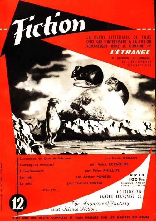 Fiction n°12 - Collectif - Livre