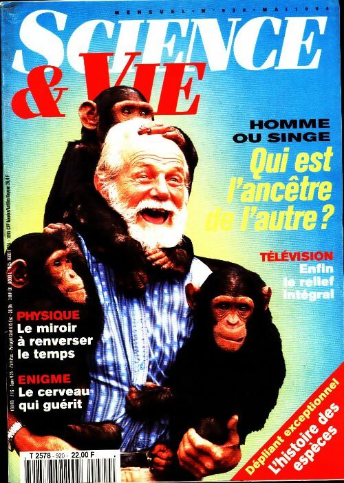 Livrenpoche : Science & vie n°920 : Qui est l'ancêtre de l'autre ? - Collectif - Livre
