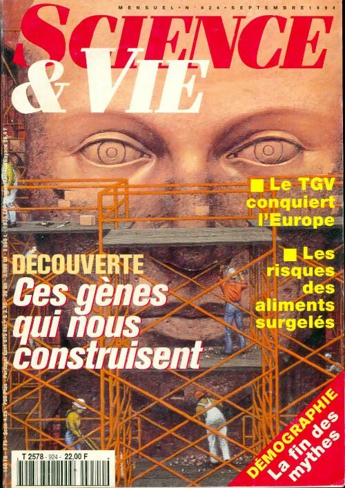 Livrenpoche : Science & vie n°924 : Ces gènes qui nous construisent - Collectif - Livre
