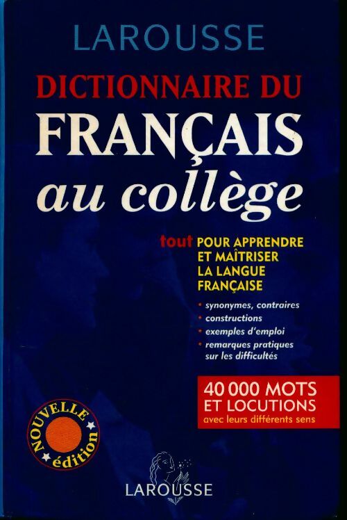 Livrenpoche : Dictionnaire du français au collège - Collectif - Livre